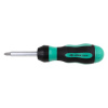 GARWIN PRO 636120 Отвертка трещоточная с набором бит, 8 пр.