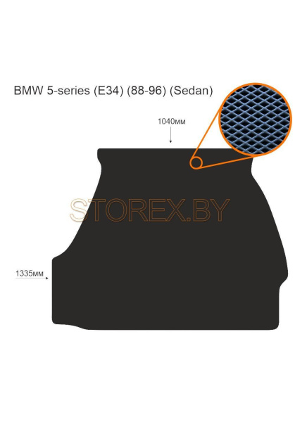 BMW 5-series (E34) (88-96) (Sedan) Багажник copy