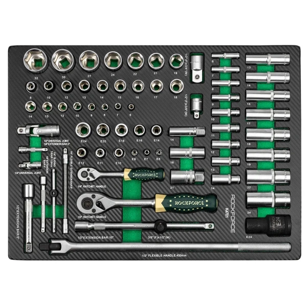 Тележка инструментальная 7-и полочная с набором инструментов 274пр и дополнительной боковой секцией