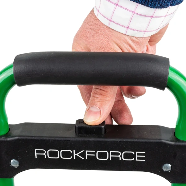 Тележка ручная складная с телескопической ручкой (г/п90кг,420х420х1005мм-в разложенном полож.,280х420-рабочая площадка, 150мм-Ø колес)