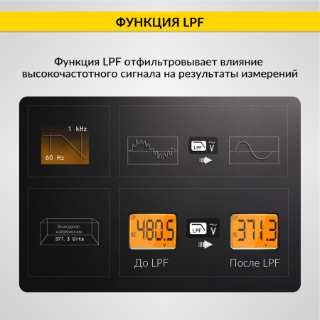 Токовые клещи переменного тока iCartool IC-M206B (600 A)