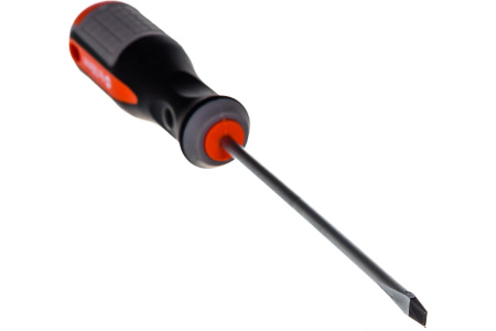 Отвертка стержневая шлицевая 750410, ROUND GRIP, SL4x100 мм