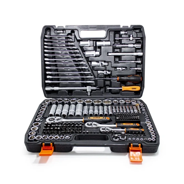 Набор инструментов 216пр. 1/4''3/8''1/2''(6гр.)(4-32мм)