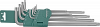 Набор ключей торцевых H12S110S TORX® удлиненных Т9-50, 10 предметов