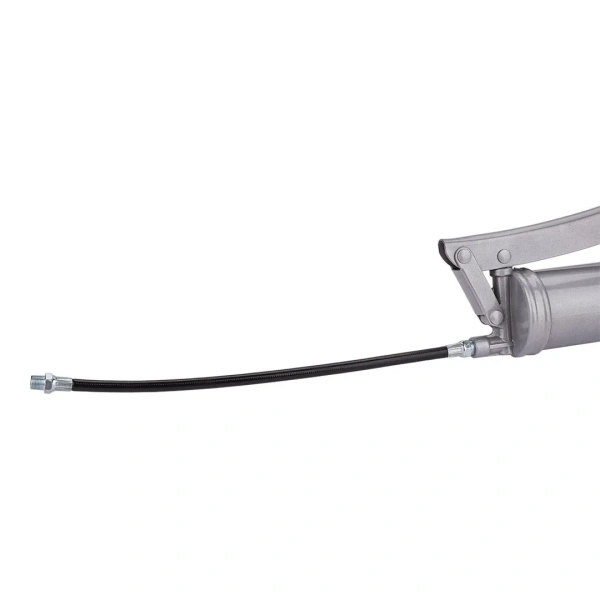 Шприц ручной для нагнетания густой смазки 400мл, в комплекте с жестким и гибким наконечниками