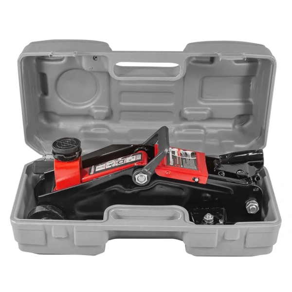 Домкрат подкатной гидравлический 2 т (h min 135мм, h max 320мм) в кейсе