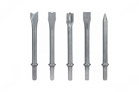 Набор насадок для пневмозубила, 5 шт с шестигранным хвостовиком NP5905