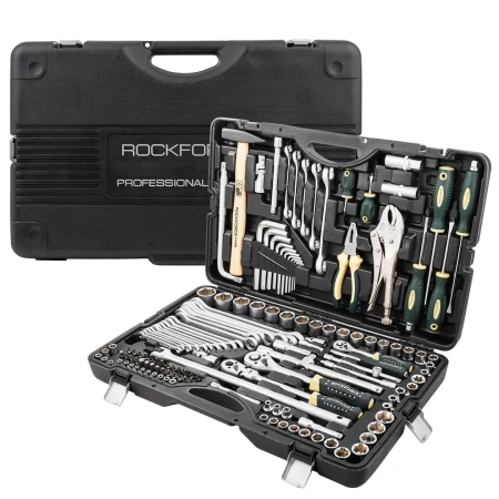 Набор инструментов 142 пр.1/4''3/8''1/2''(6-гр.)(4-32мм)