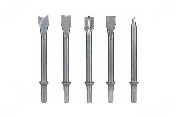 Набор насадок для пневмозубила, 5 шт с шестигранным хвостовиком NP5905