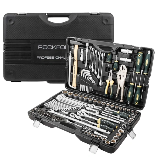 Набор инструментов 142 пр.1/4''3/8''1/2''(6-гр.)(4-32мм)