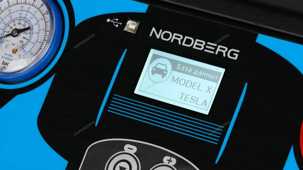 Установка NORDBERG NF13P автомат для заправки автомобильных кондиционеров с принтером