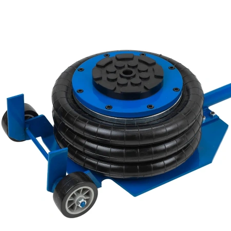 Домкрат подкатной пневматический 3т (h min-145мм,h max-400мм,Ø-255мм)