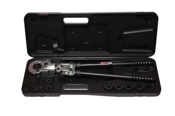 Клещи механические обжимные для кабелей (сечение: 16-240мм2, адаптеры: 16,25,35,50,70,95,120,150,185,240мм), в кейсе