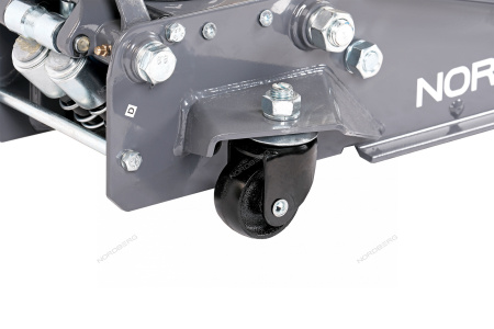 Домкрат подкатной с изменяемой высотой подхвата и регулируемой проставкой 2 / 3 т NORDBERG N32025