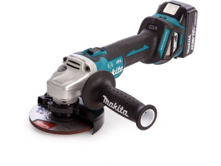 Аккум. углошлифмашина MAKITA LXT DGA 513 RTJ в кор.