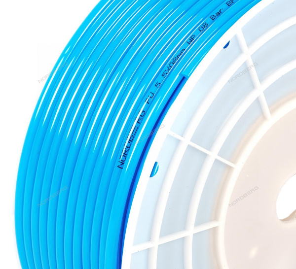 Шланг-трубка воздушный PU диам. 5,5х8мм 1м. NORDBERG HT05508PU