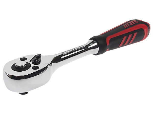 Трещотка с резиновой рукояткой JTC 5022B (1/4", 72 зуба, 150 мм)