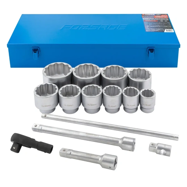 Набор инструментов 15пр. 1''(12гр.)