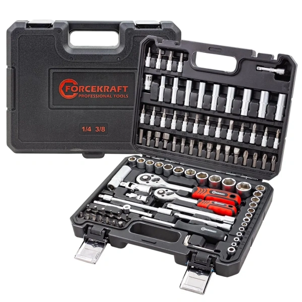 Набор инструментов 94пр. 1/4'', 3/8''(6гр.)