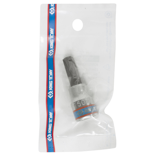 Насадка (бита) торцевая 3/8", TORX, T50, L = 50 мм KING TONY 302350