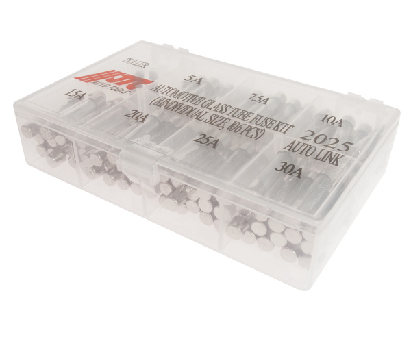 Предохранитель стеклянный трубчатый JTC 2025 (5-30А, 106 шт. в боксе)