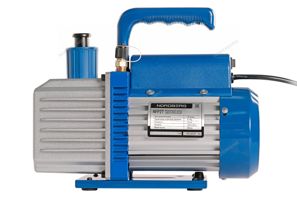 Вакуумный насос двухступенчатый 70 л/мин NORDBERG NFP27