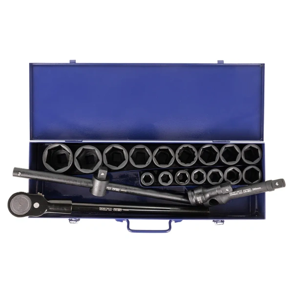 Набор инструментов ударных 21пр. 3/4''(6гр.)