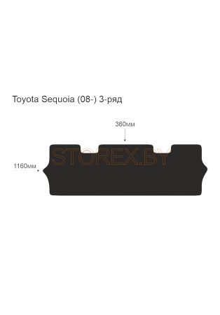 Toyota Sequoia (08-) 3-ряд copy
