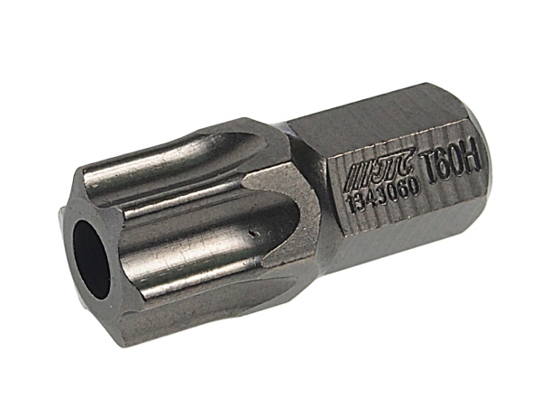 Бита TORX JTC 1343060 (Т60Hх30 мм, 10 мм, S2)