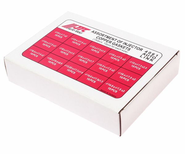 Шайба медная под форсунки JTC 4061 (150 шт. в боксе)