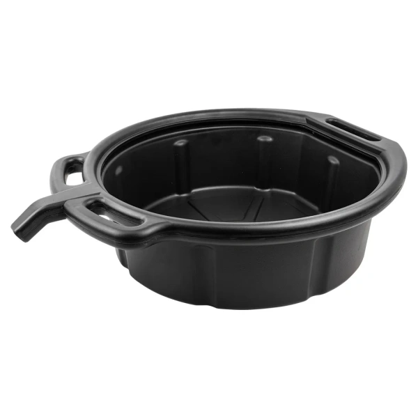 Емкость пластиковая для слива отработанного масла и технических жидкостей, 16л (Ø400мм, глубина 150мм) Емкость пластиковая для слива отработанного масла и технических жидкостей, 16л (Ø400мм, глубина 150мм)