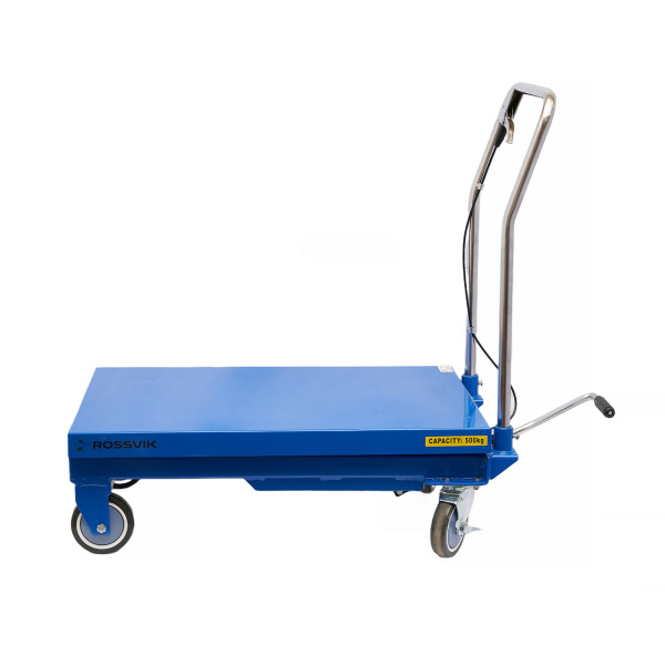 Тележка с подъемным столом ROSSVIK HJ4004 (г/п 500 кг)