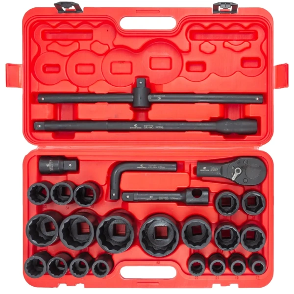 Набор инструментов ударных 26пр. 3/4''(12гр.)