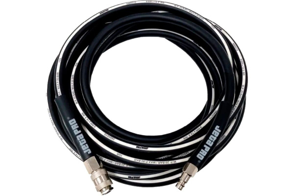 Гибкий ПВХ шланг с фитингами 9x14,5 мм длина 15 м черный JETA PRO 5885015