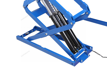 Подъемник ножничный NORDBERG N631-4B_380 (4 т, 380 В, синий)