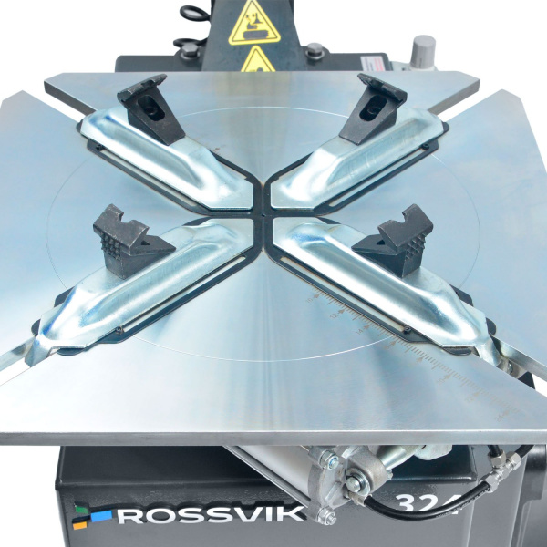 Станок шиномонтажный ROSSVIK V-324 V324.380.5005.7016 (п/авт., до 24", 380 В, синий/серый)