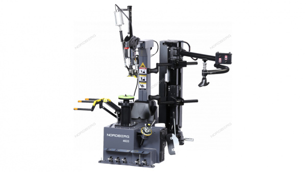 Станок шиномонтажный автомат с автоматической монтажной головкой серый NORDBERG 4633 (до 30")