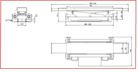 Траверса гидравлическая г/п 2 т Хорекс Авто HRJ-XT-2H