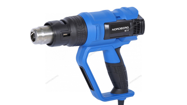 Фен NORDBERG NE719 (4 насадки, в кейсе, 50-600 °С, 2000 Вт)