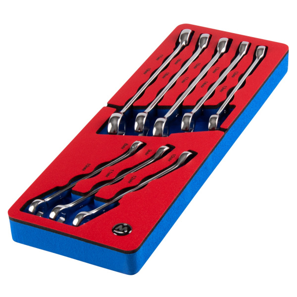 Набор разрезных ключей МАСТАК 5-25108 (ложемент, 8 предметов)