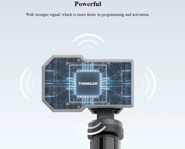 Датчик TPMS зажимной программируемый универсальный металлический THINKCAR VENU 5 (433МГц+315МГц, черный)