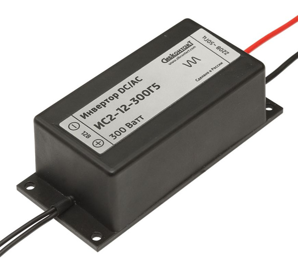 ИС2-12-300Г5 инвертор, преобразователь напряжения DC/AC, 12В/220В, 300Вт