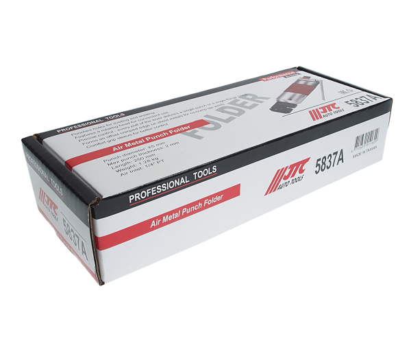 Пробойник-кромкогиб пневматический для металла до 2 мм JTC 5837A (5 мм)