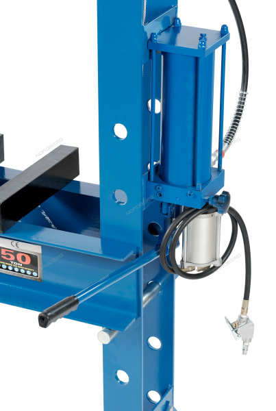 Пресс гидравлический NORDBERG N3650AL, 50 т, разборная рама, пневмопривод