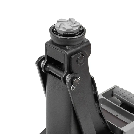 Домкрат подкатной гидравлический 2 т низкопрофильный с резиновой накладкой и лотком 2т (h min 100мм, h max 350мм) в коробке