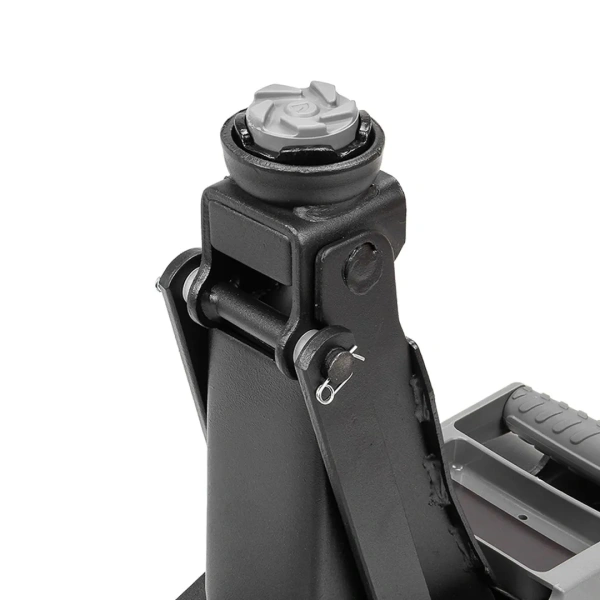 Домкрат подкатной гидравлический 2 т низкопрофильный с резиновой накладкой и лотком 2т (h min 100мм, h max 350мм) в коробке