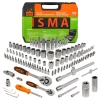 Набор инструментов 108пр. 1/2'', 1/4''(6гр.)(4-32мм)