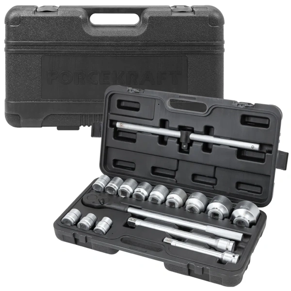 Набор инструментов 14пр.3/4''12гр.(22,24,27,30,32,36,38,41,46,50), в кейсе