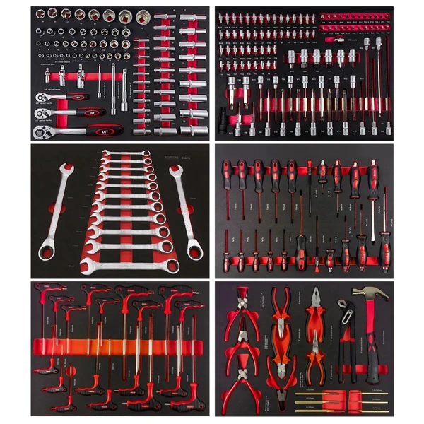 Набор ручных инструментов в стальной тележке ( 250пр. )