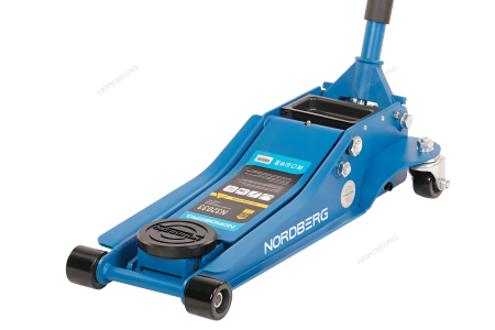 Домкрат подкатной г/п 3,3 тонны H=80-500 мм супернизкий подхват NORDBERG N32033